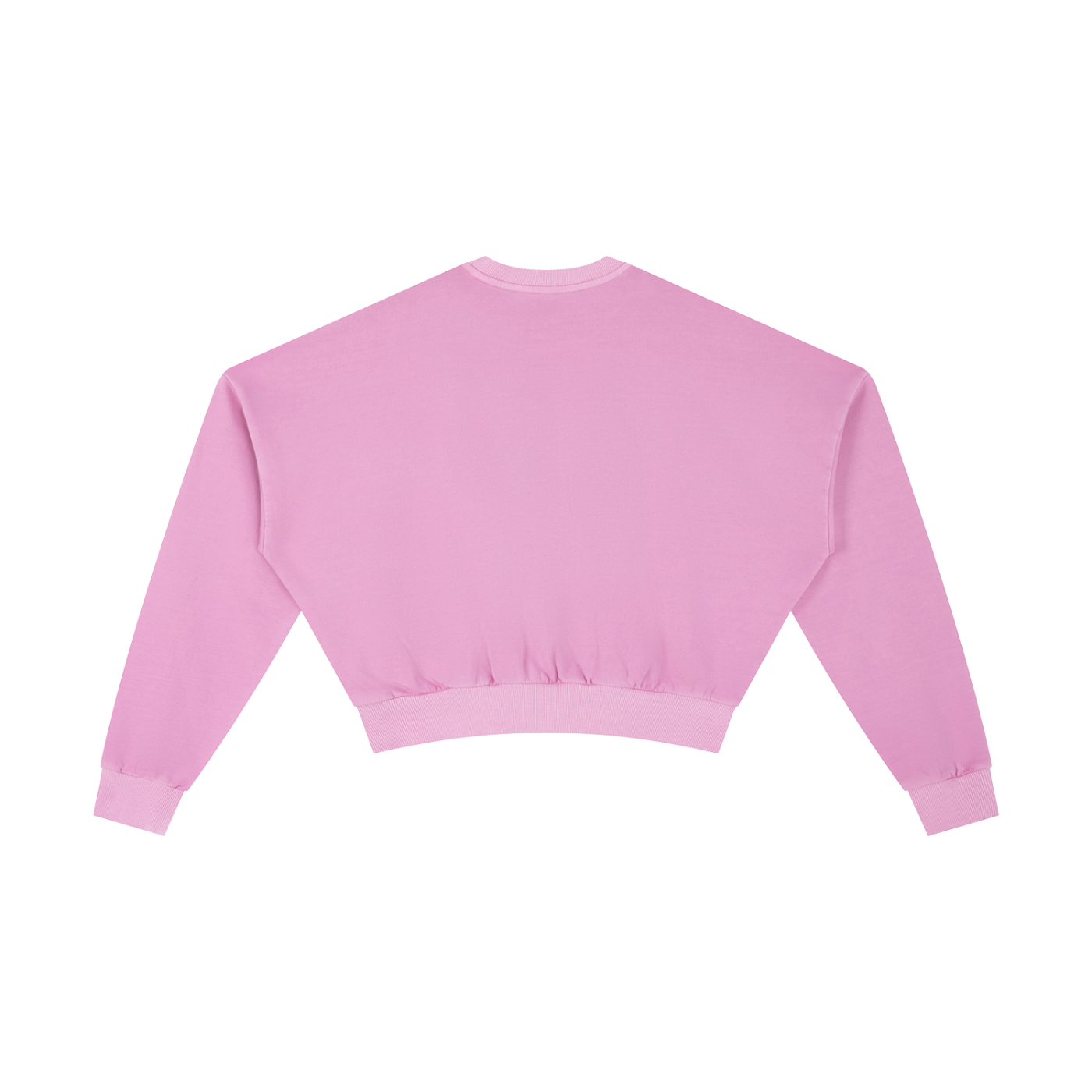 Pink Cropped Sweatshirt