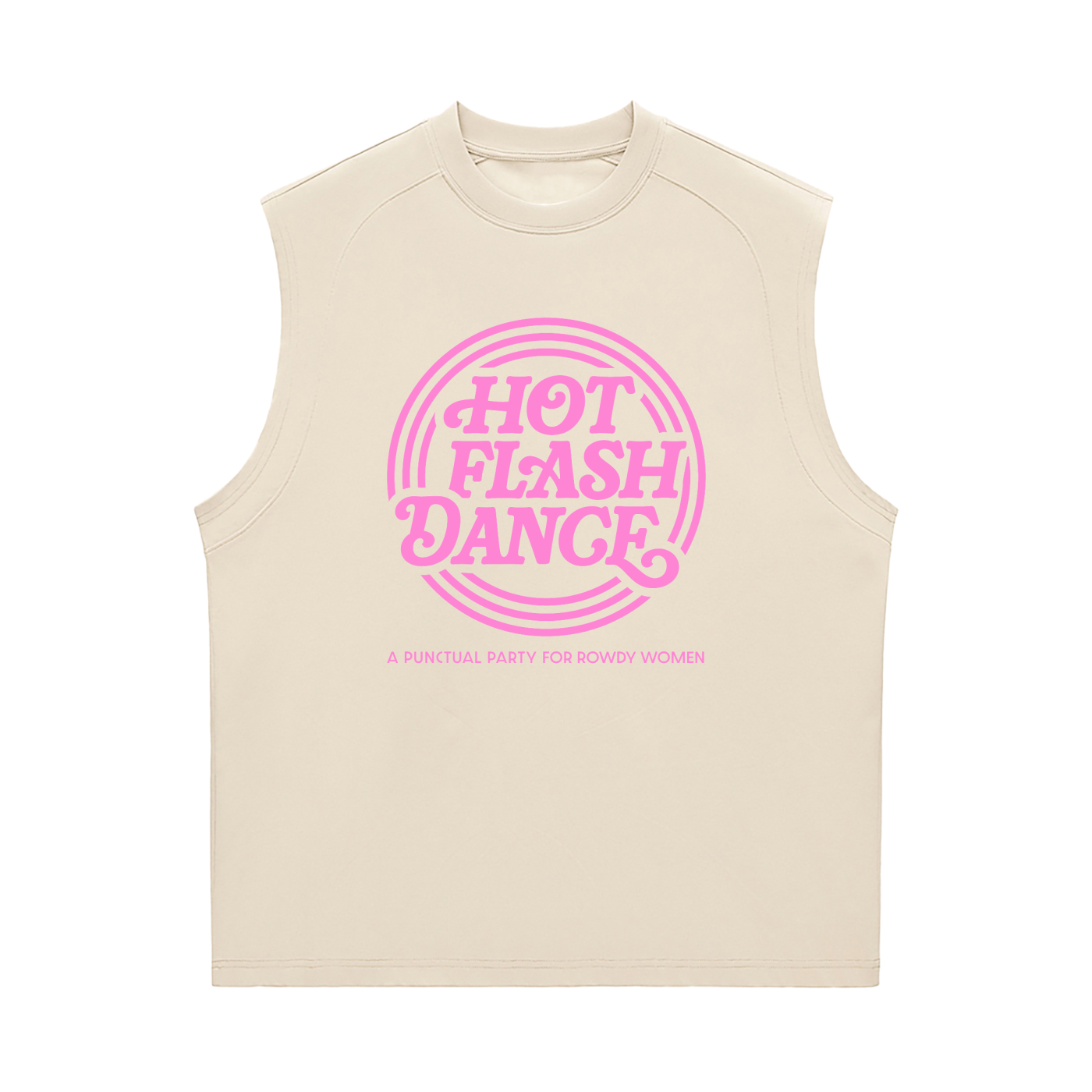 Pink Circle Tank